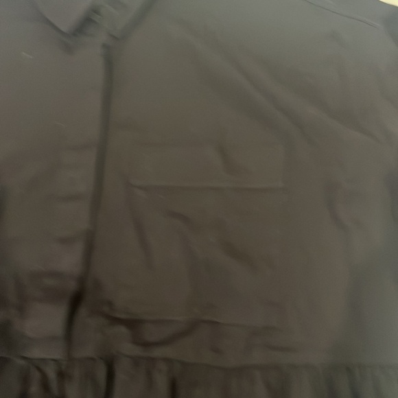 NWT Everlane The Field Dress Woman’s  black pockets collar - Picture 7 of 8